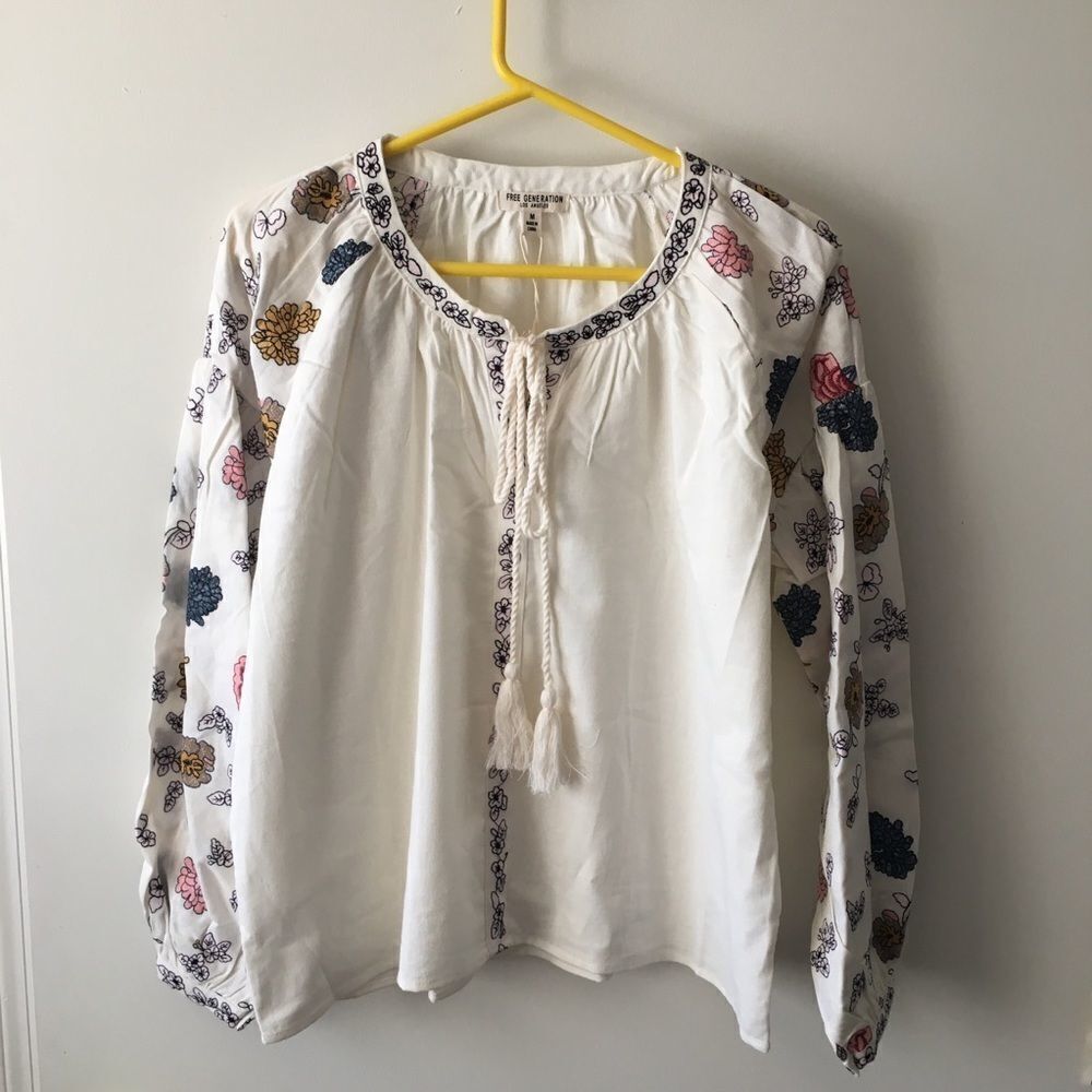 Free Generation Blouse NWT size M